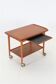 Mogens Hansen teak serving trolley with tray / Mid Century / Danish Modern Design / 1960s