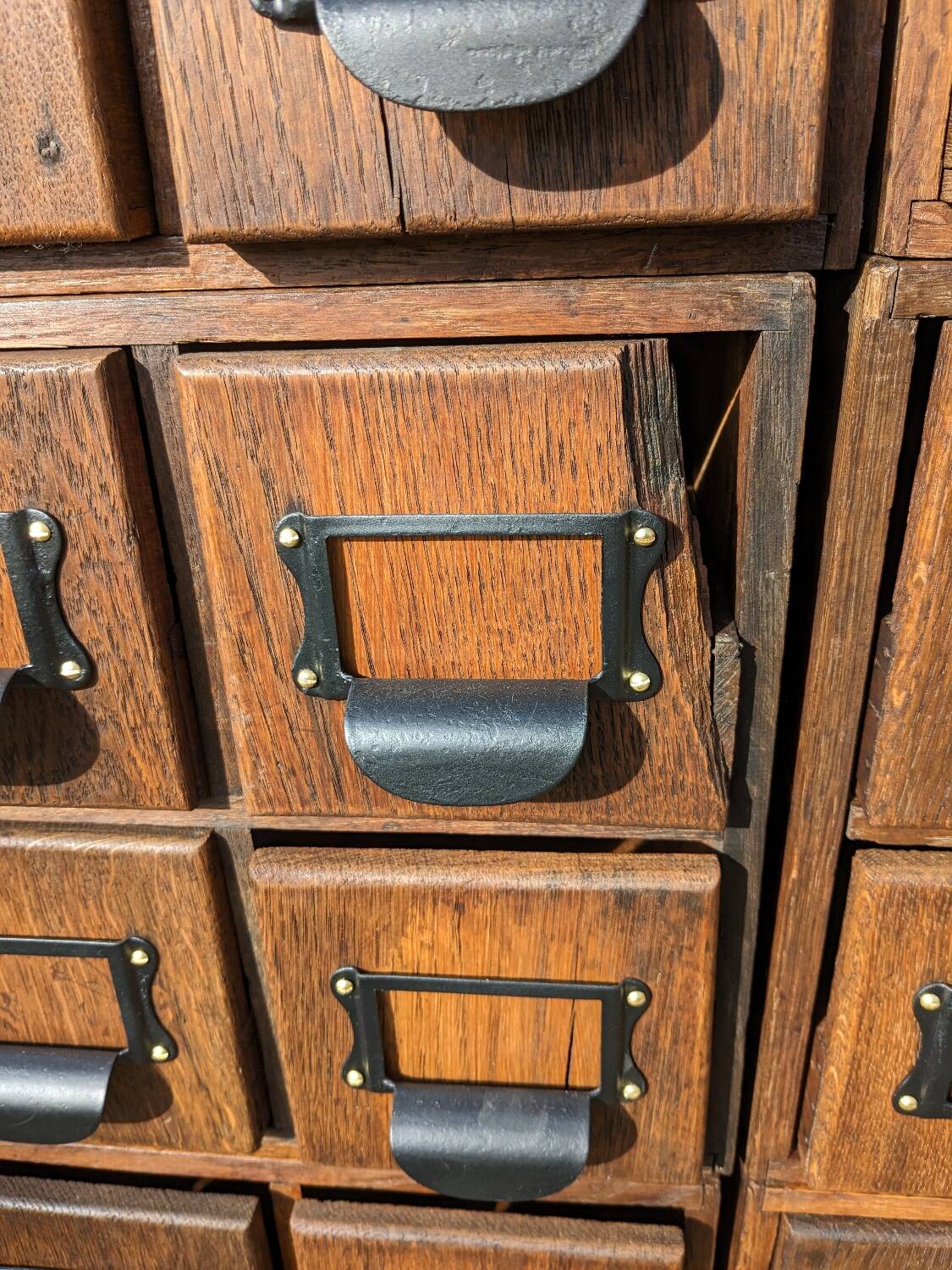 Trade furniture with drawers - cabinetmaker / apothecary furniture