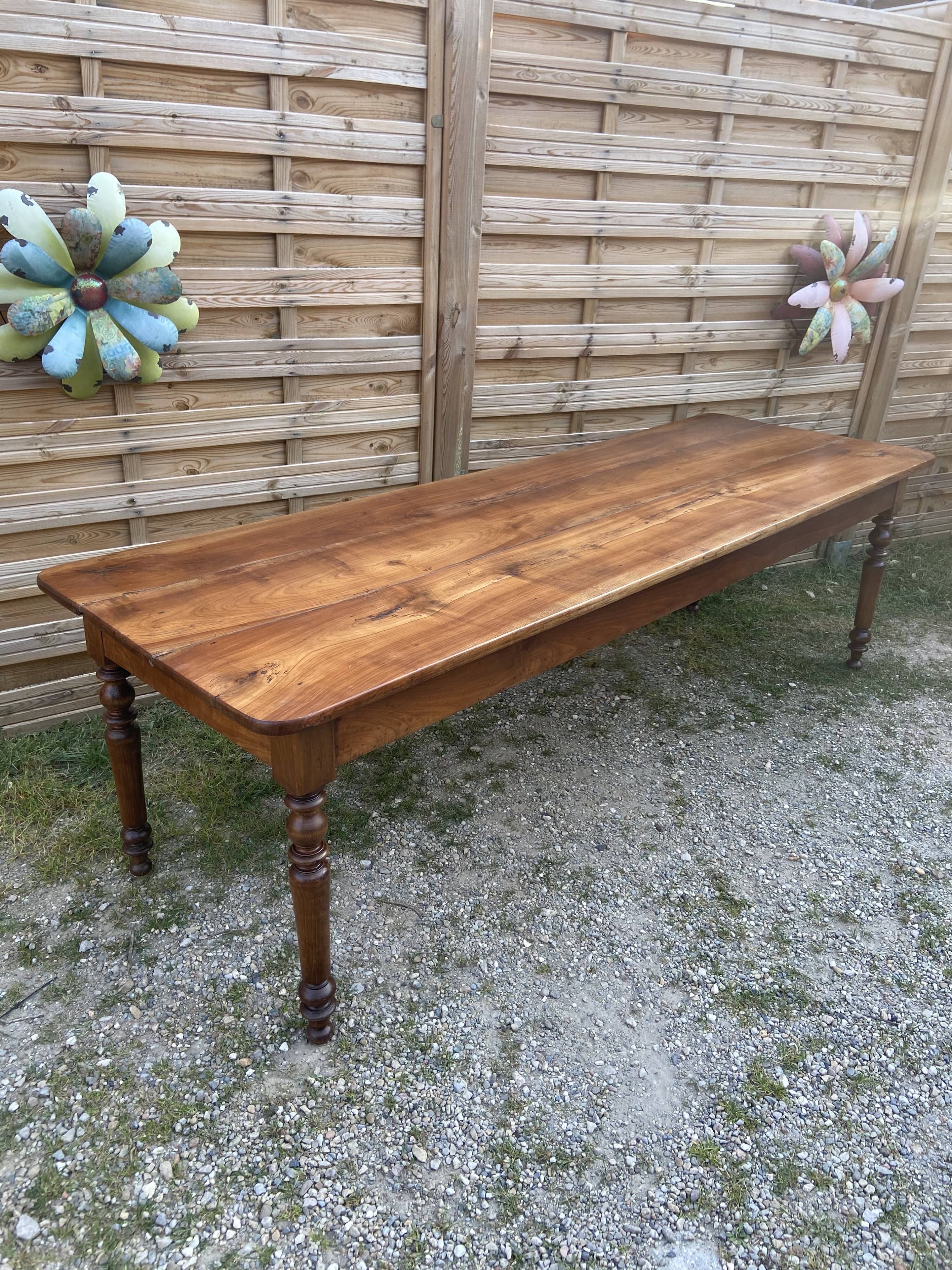 Large farm table xix