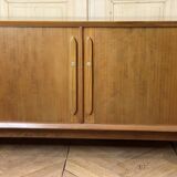 Curtain door sideboard