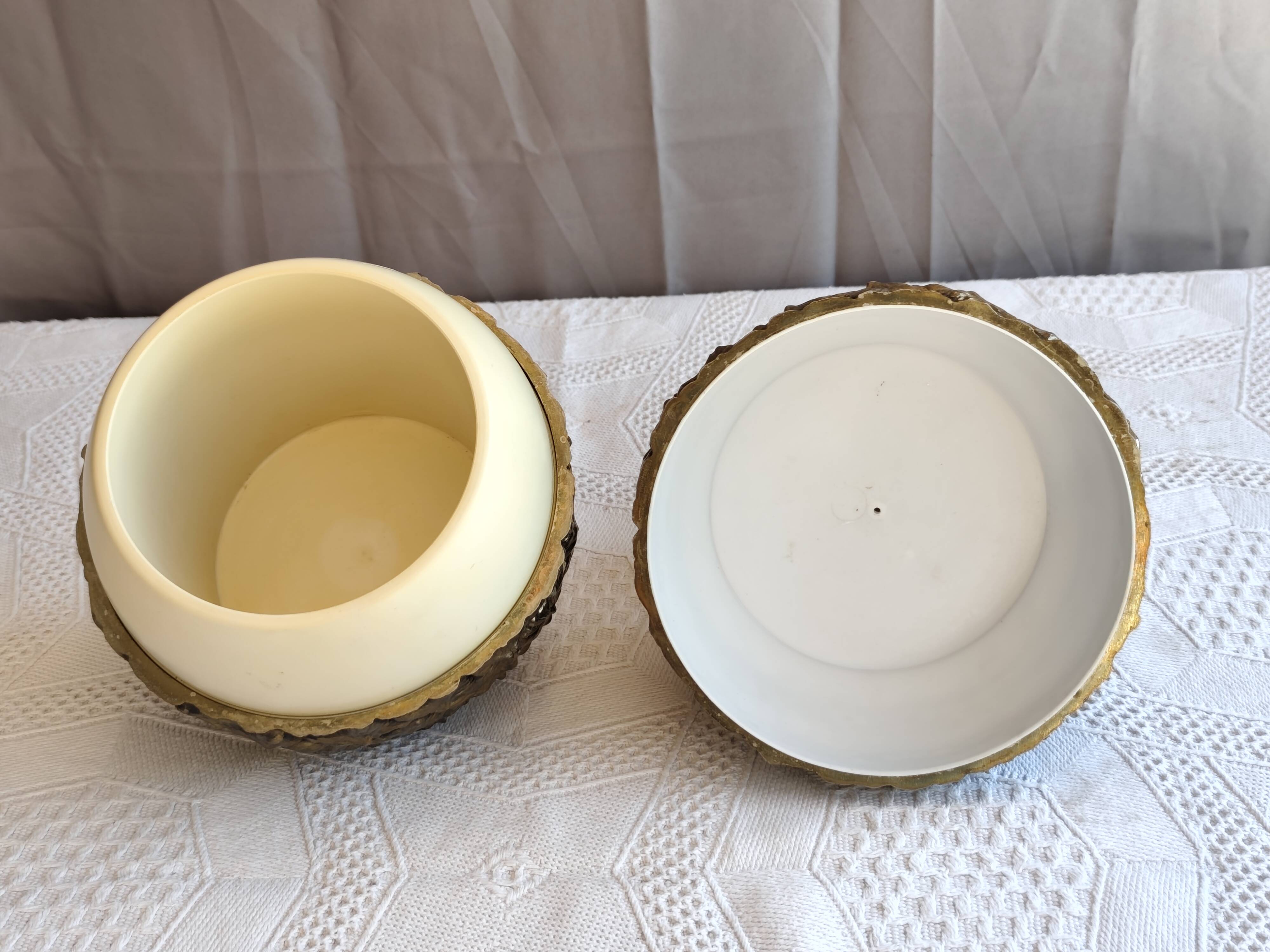 Signed vintage pineapple