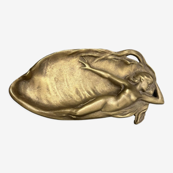 Empty pocket gilded bronze