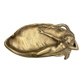Empty pocket gilded bronze