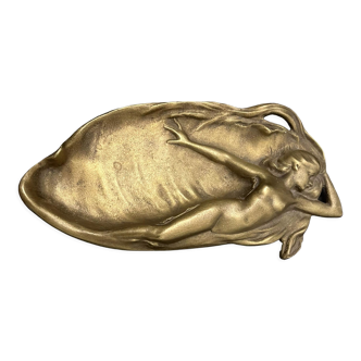 Empty pocket gilded bronze
