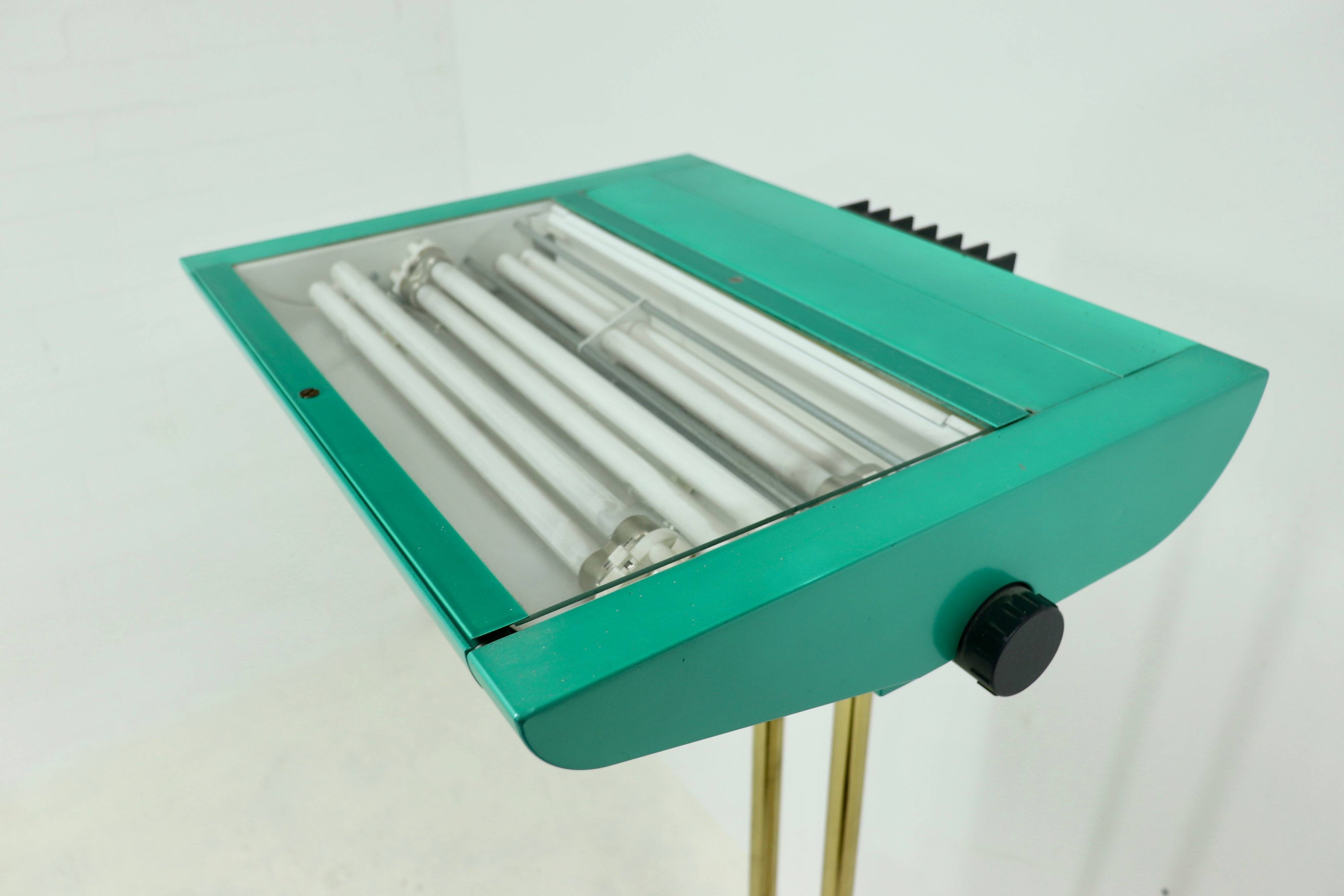 Post Modern Memphis Style Ludwig Leuchten Floor Lamp 1980s