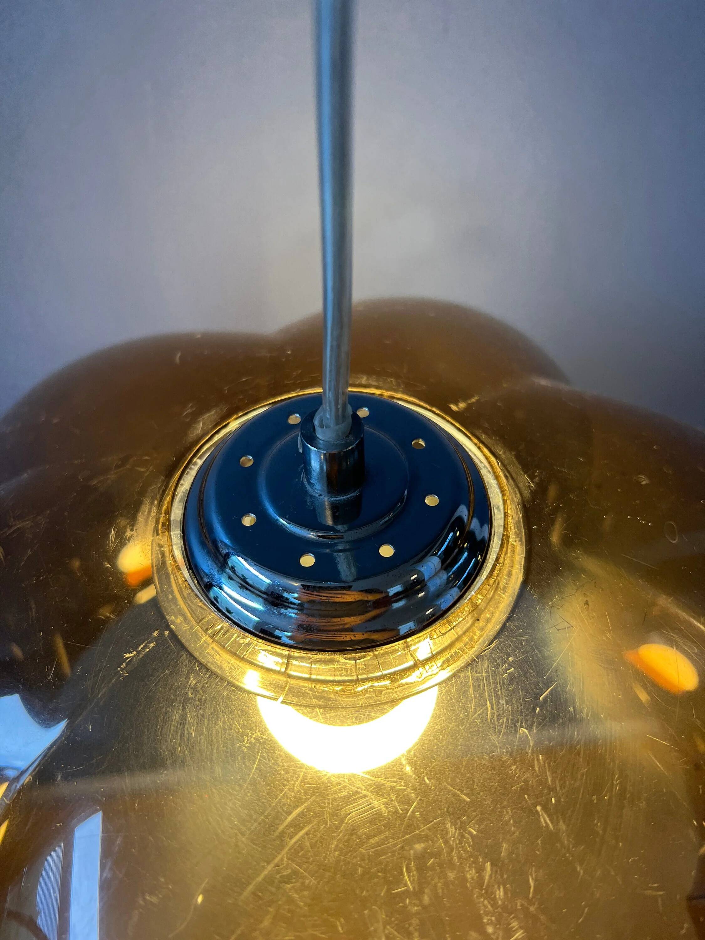 Vintage Herda Space Age suspension | Mid-Century lamp | 70s retro lighting