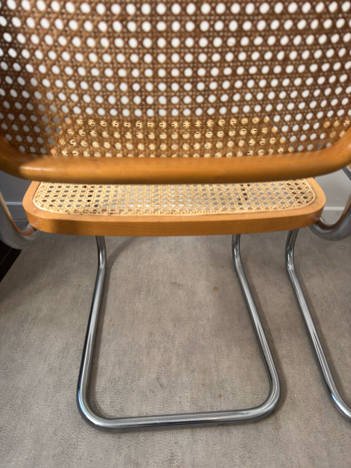Paire de chaises Marcel  Breuer Made in Italy - b32 - Cesca