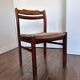 Set of 4 vintage solid wood chairs
