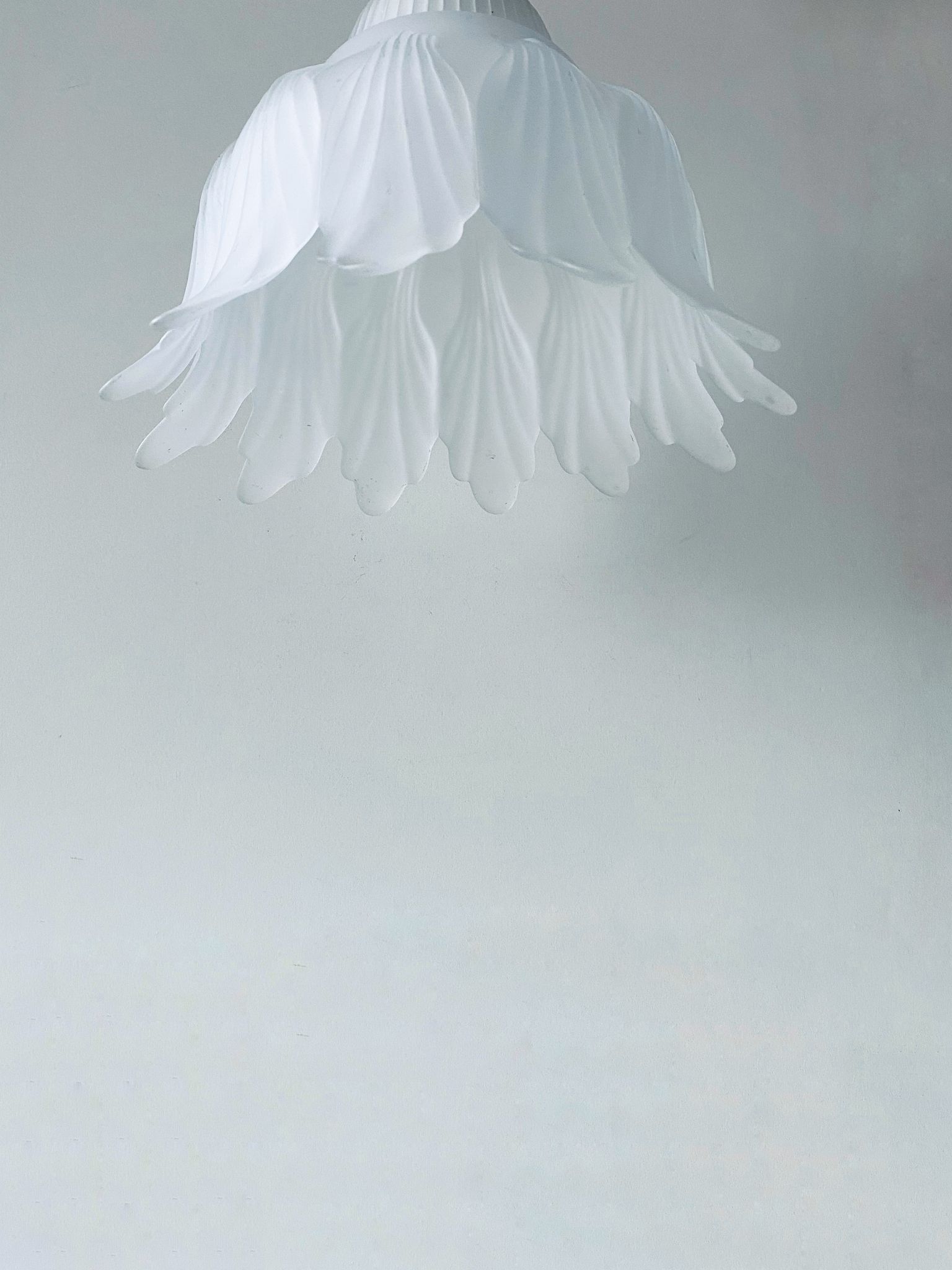 Suspension végétale en verre