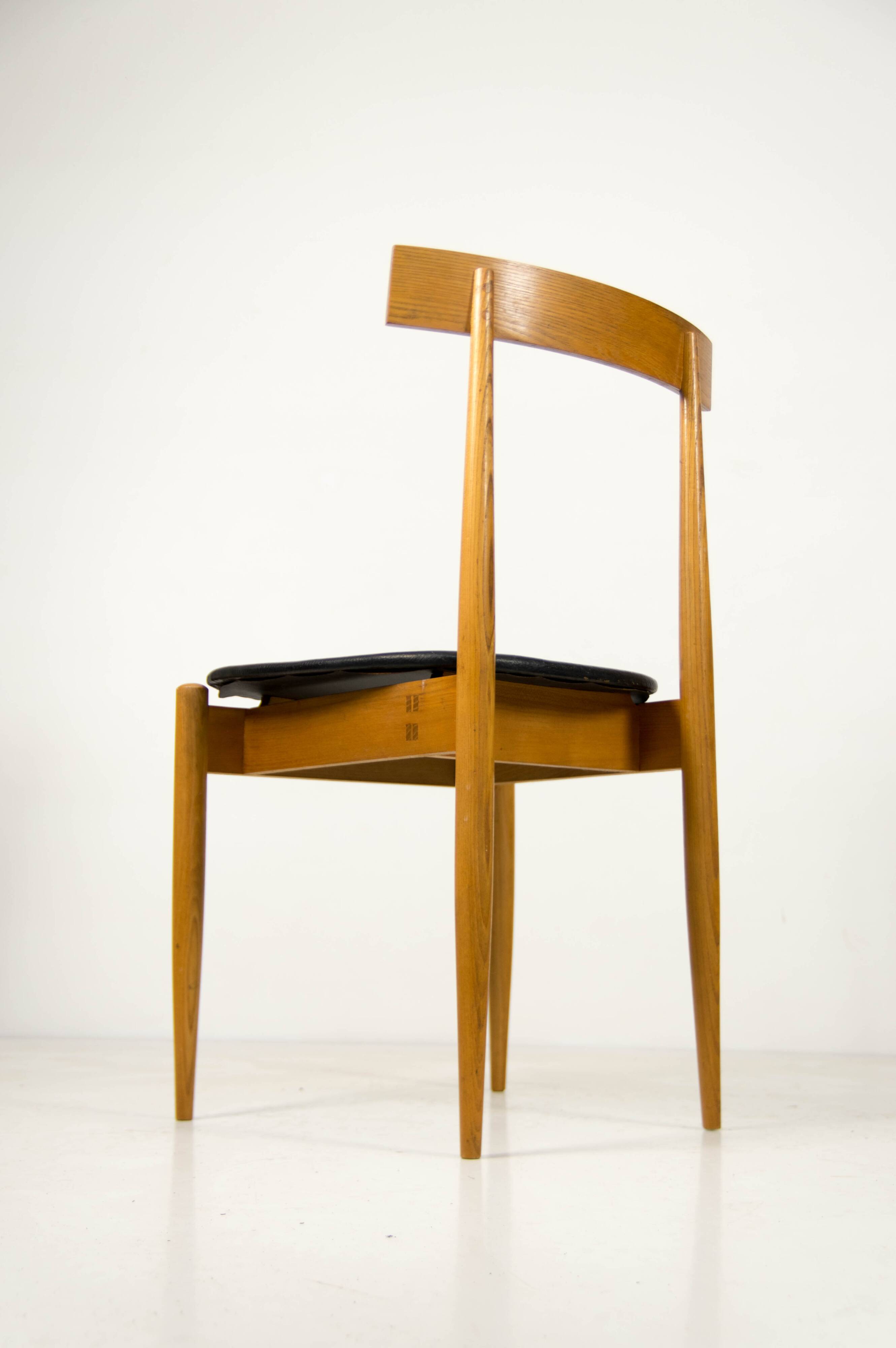 Set of Four Mid-Century Chairs by Alan Fuchs for ULUV, Krásná Jizba, 1965