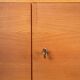 Vintage blond sideboard 60s minimalist credenza