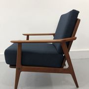 Paire de Fauteuils en teck danois vintage, années 1970