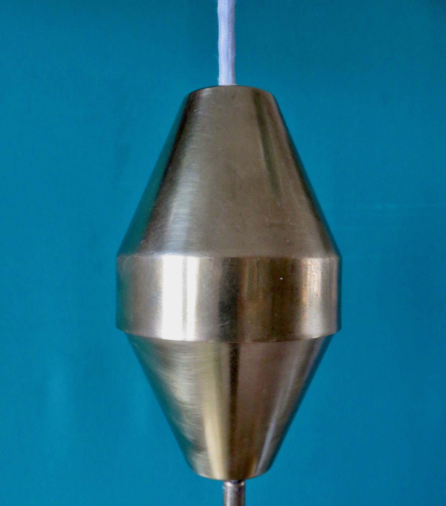 Suspension en laiton de Frits Schlegel par LYFA Danemark 1967