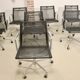 Lot de 8 fauteuils Charles et Ray Eames par Vitra modèle EA 117