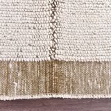 Mustards medium shaggy wool carpet , Hand made wool carpet