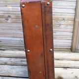 Old leather suitcase
