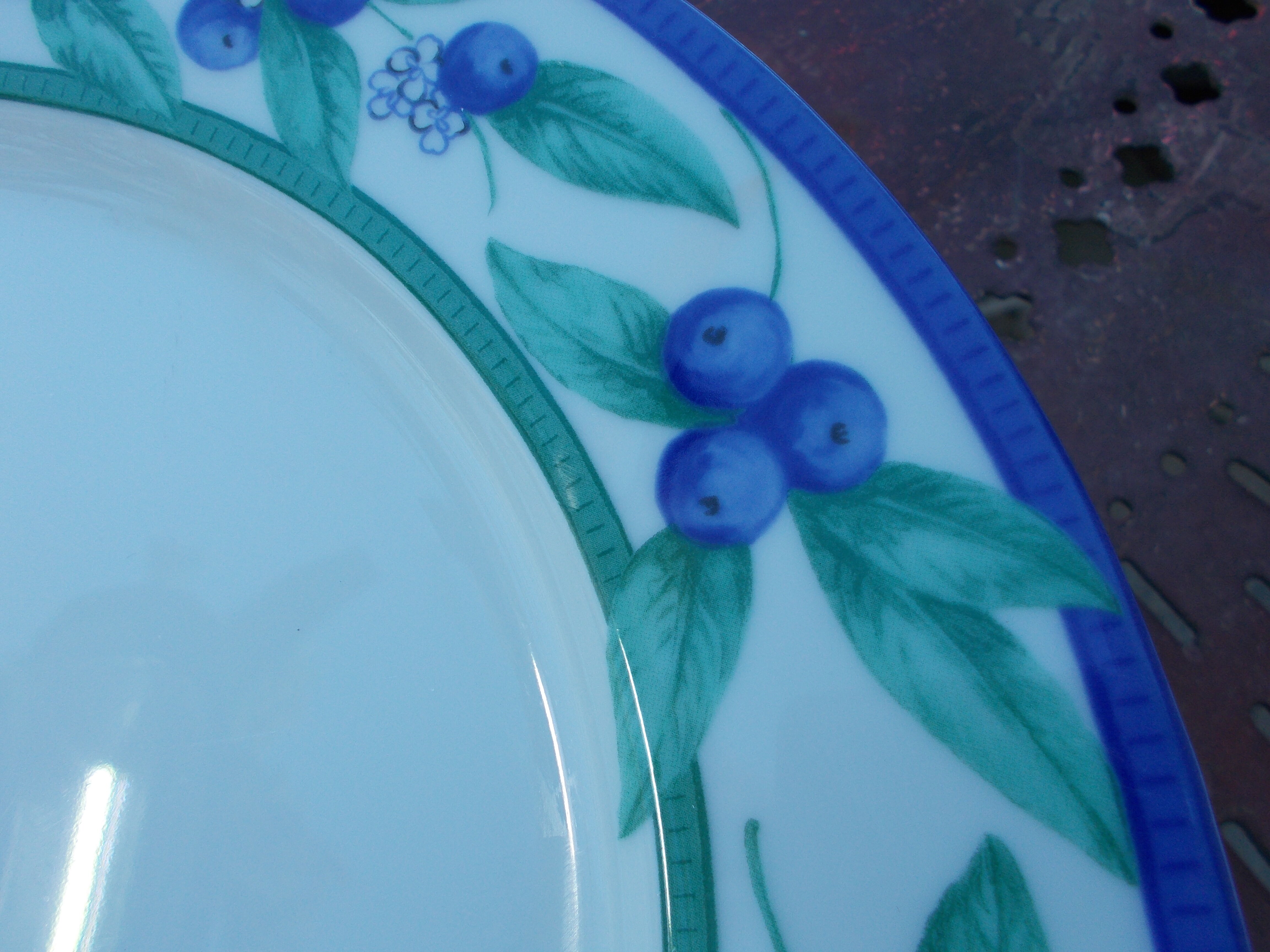 8 porcelain plates Cottage SPAL Portugal