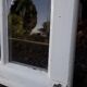 Old oak window H96.9xL81cm small panes