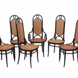 Set of 6 chairs by Thonet 207 R