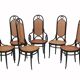 Set of 6 chairs by Thonet 207 R