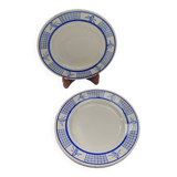 4 assiettes à dessert Gien