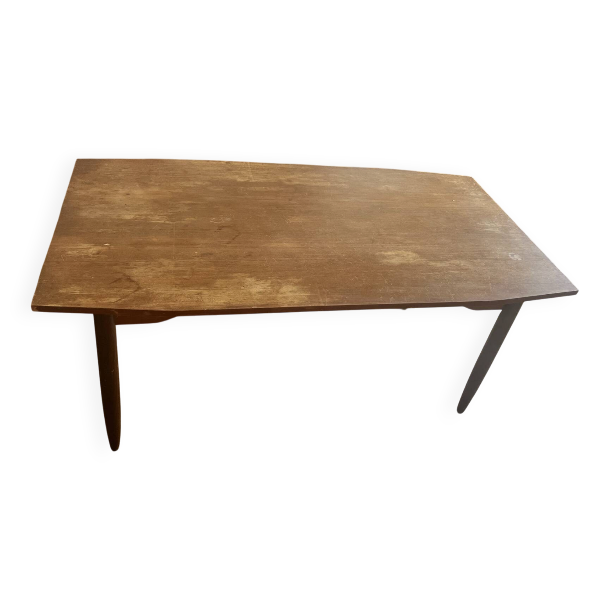 Scandinavian extendable wooden table