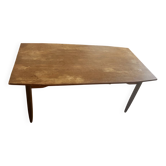 Scandinavian extendable wooden table
