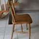 Chaise Windsor vintage chêne et hêtre
