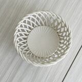 White openwork cup