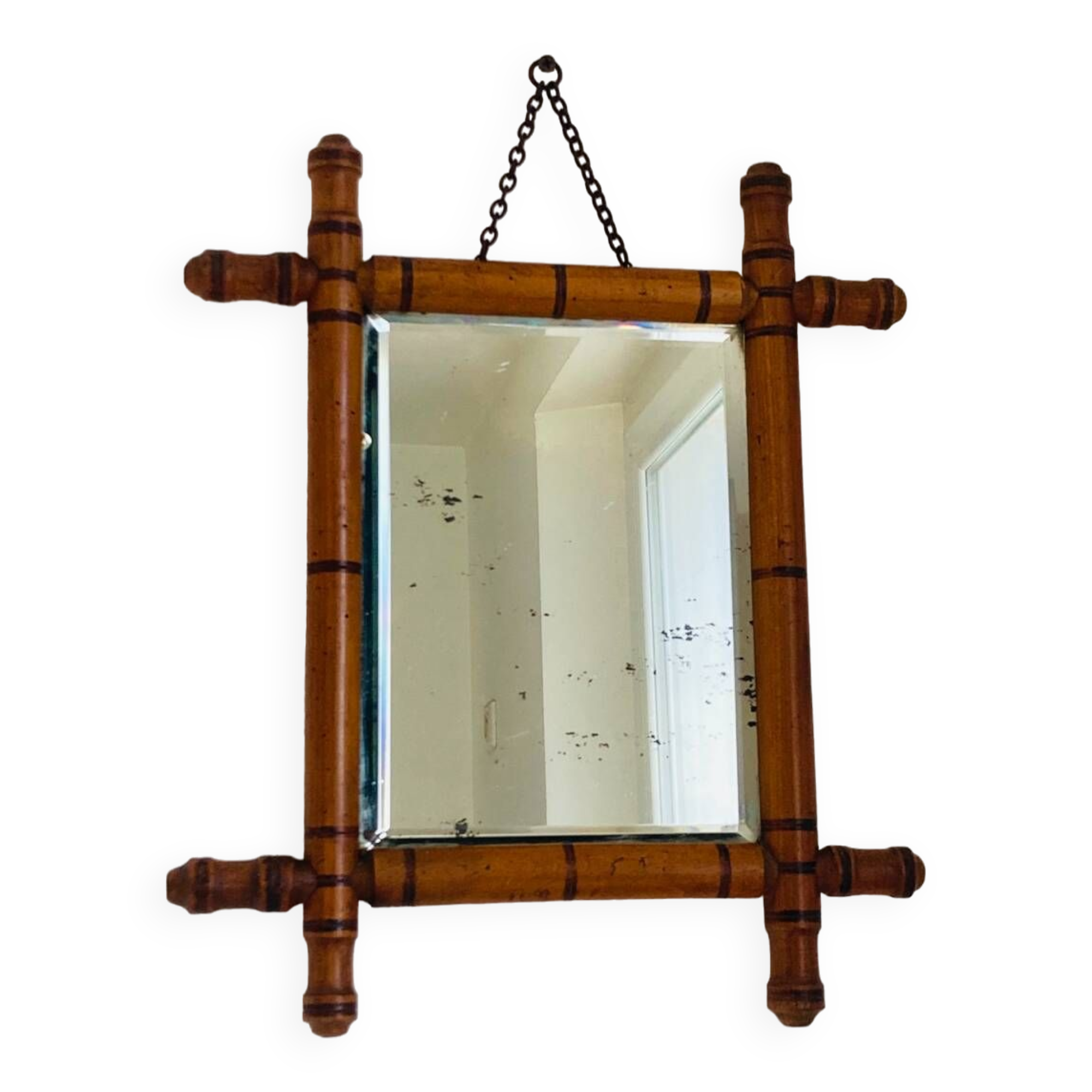Bamboo Mirror 19th Century