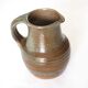 Signed stoneware pitcher