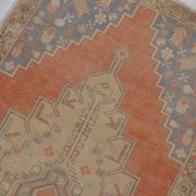 Tapis vintage noué à la main Oushak sku 2414