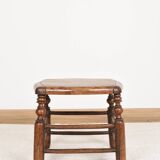 Small wooden stool.