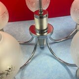 Chandelier "vintage design" 70, 5 fires