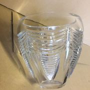 Vase Art déco en cristal de Baccarat