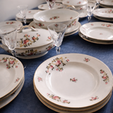 Antique table service in Limoges porcelain by F. Legrand, period A.