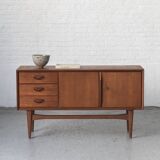 Compact sideboard in teak, Denmark, 1960’s