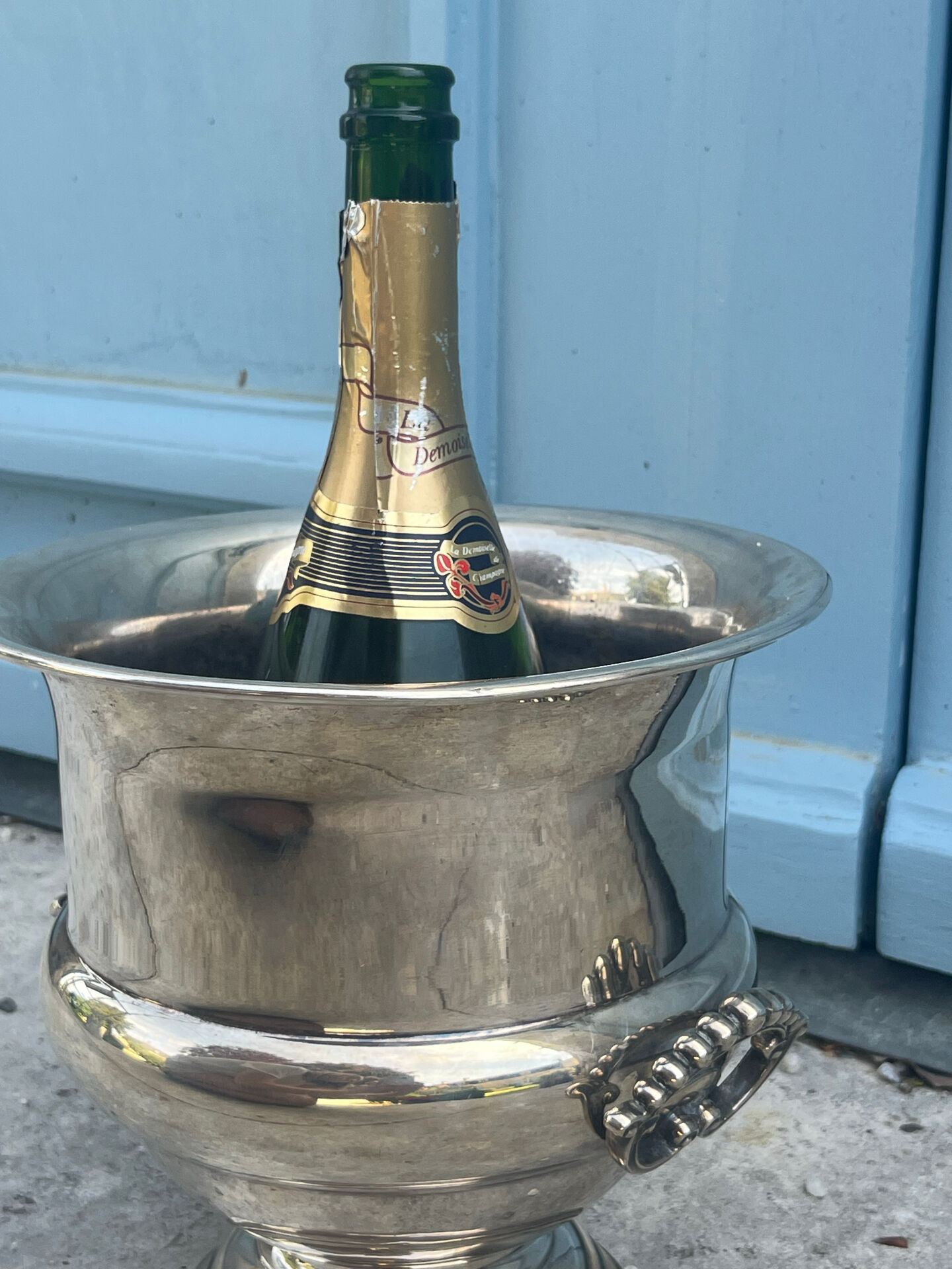Silver Plated ice bucket medicis Bucket Made in England
