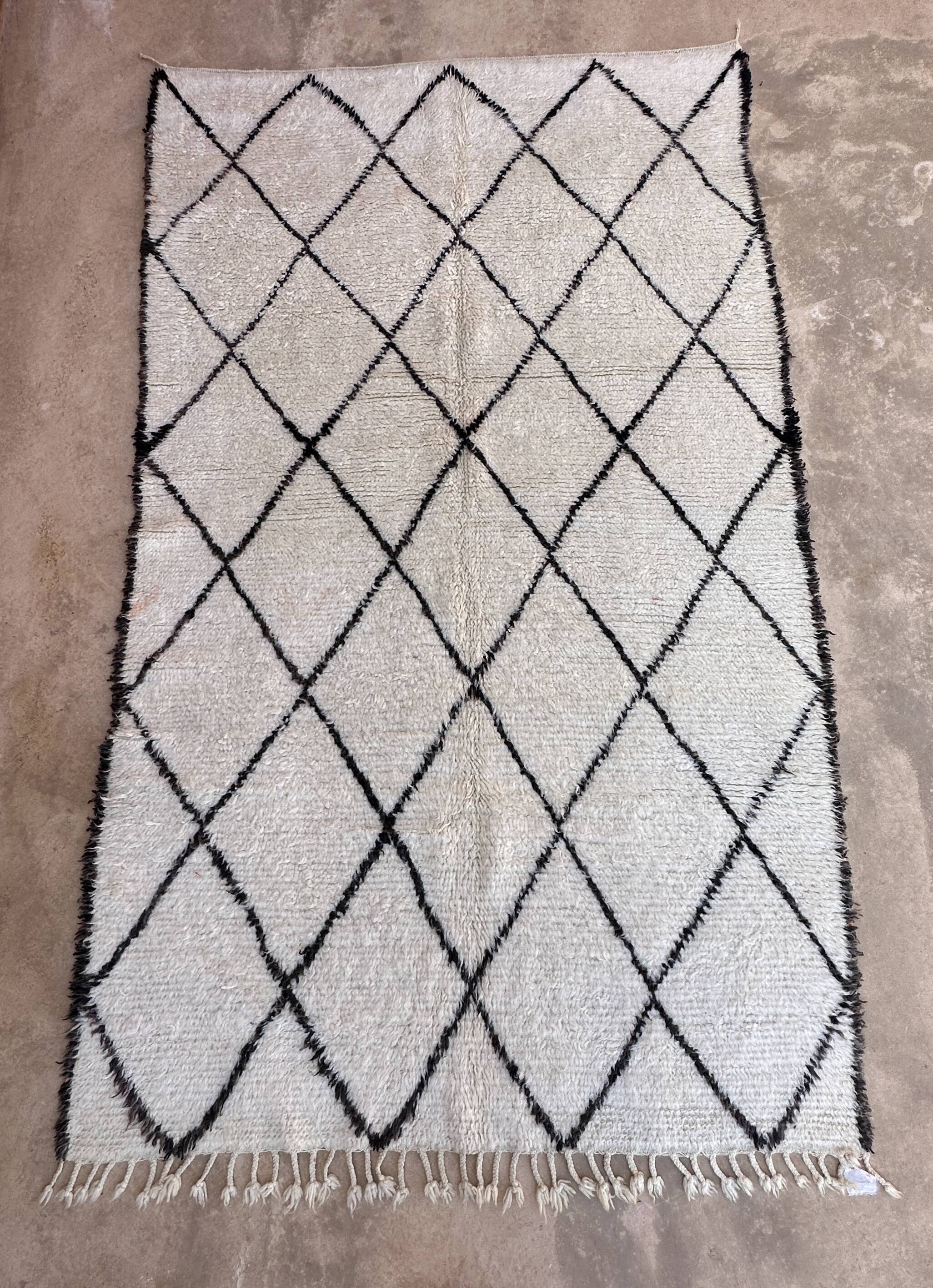 Carpet beni ourain 160 x 275 cm