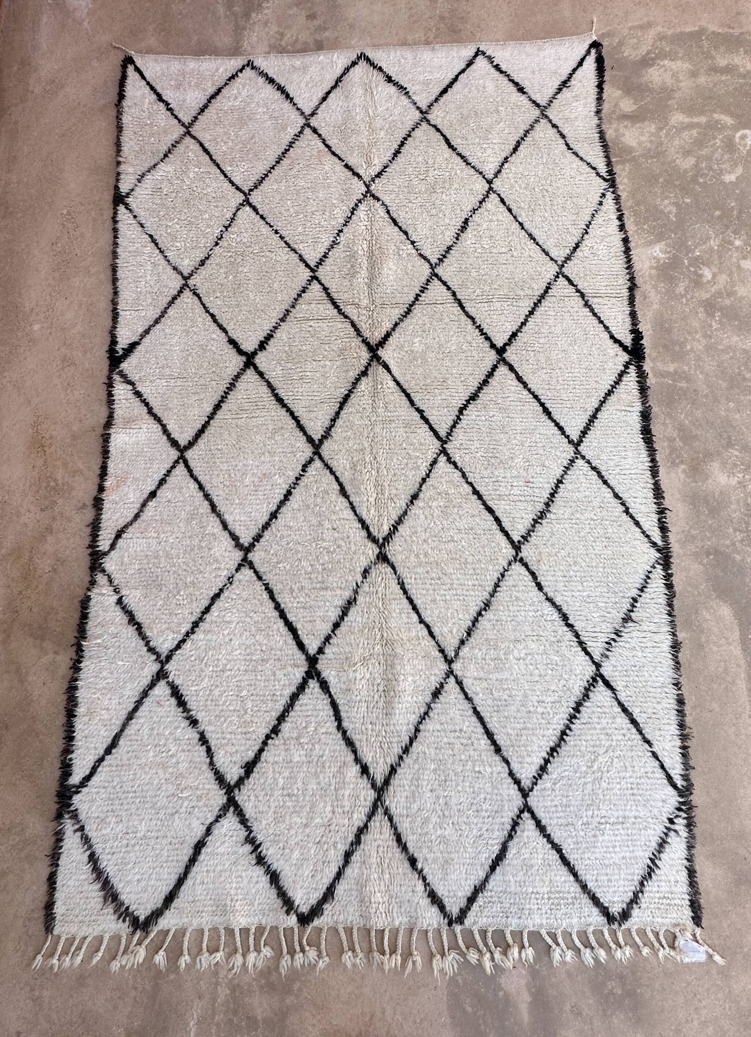 Tapis beni ourain 160 x 275 cm
