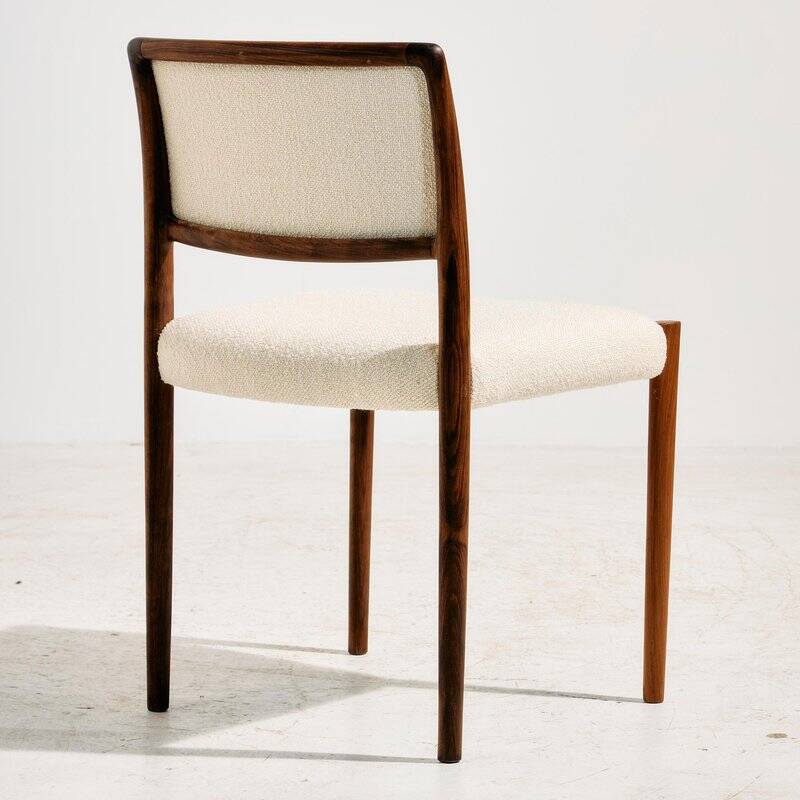 Chaises de salle à manger en palissandre modèle 80 par Niels O. Møller pour J.L. Møllers Møbelfabrik, années 1960, ensemble de 2