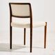 Chaises de salle à manger en palissandre modèle 80 par Niels O. Møller pour J.L. Møllers Møbelfabrik, années 1960, ensemble de 2
