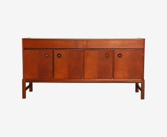 Row with brass handles Mcintosh, 60s