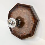 Ceramic wall lamp by Hustadt Leuchten, 1970s
