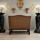 Walnut bench of louis xiii xviith period