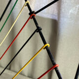 Scoubidou magazine rack, 1960s