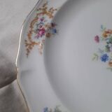 Assiette 25cm chantournée Limoges