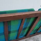Vintage Scandinavian 2-seater sofa bench - 1950s