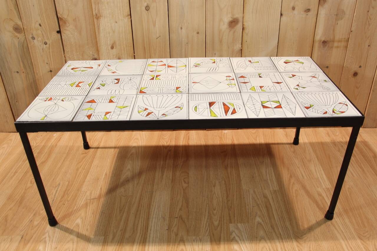 Roger Capron coffee table from the 1960s