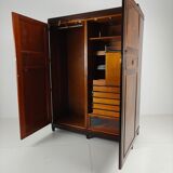 Belle garde-robe pour homme Art déco anglais des années 1920 Compactom Ltd